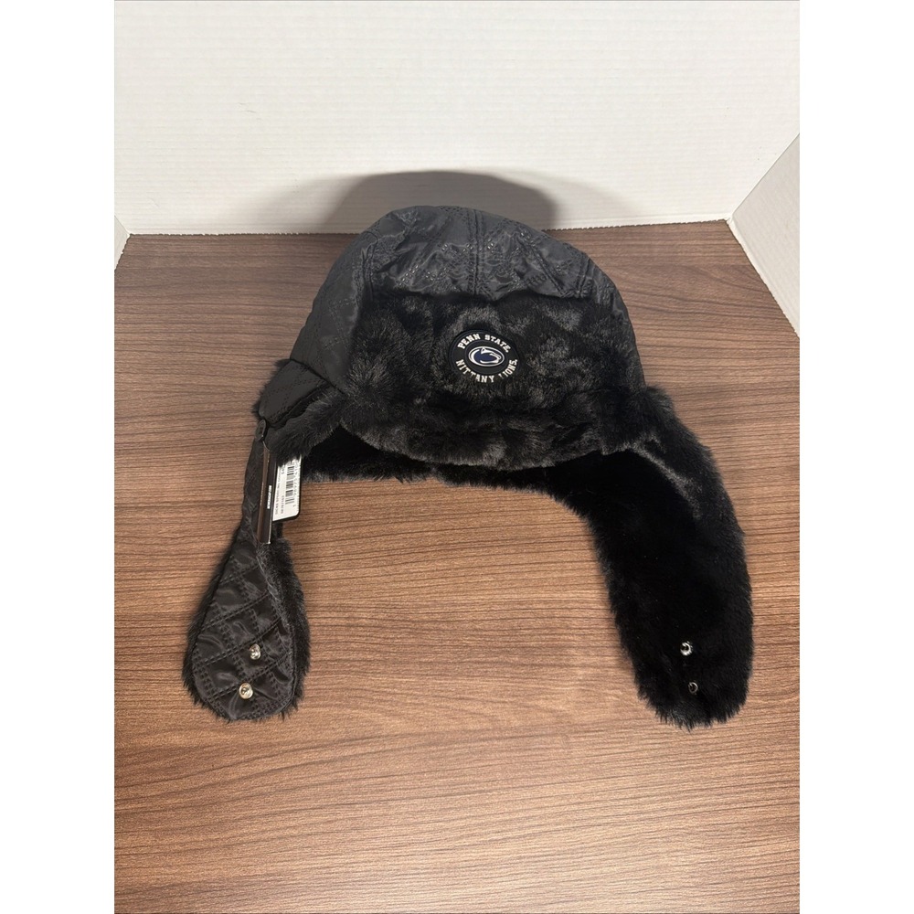 NWT New Era Penn State Nittany Lions Winter Hat Black Xlarge